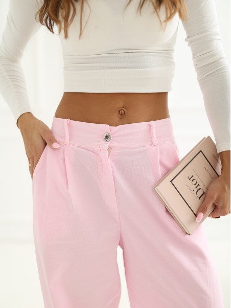 Spodnie-IT-SP-FL8916-1.15-jasny różowy