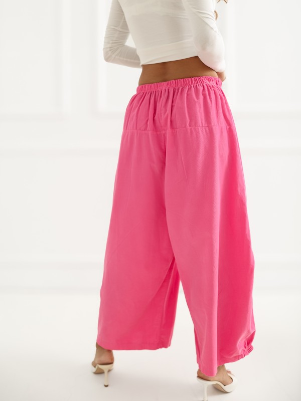 Spodnie-IT-SP-FL9321.96-ciemny różowy