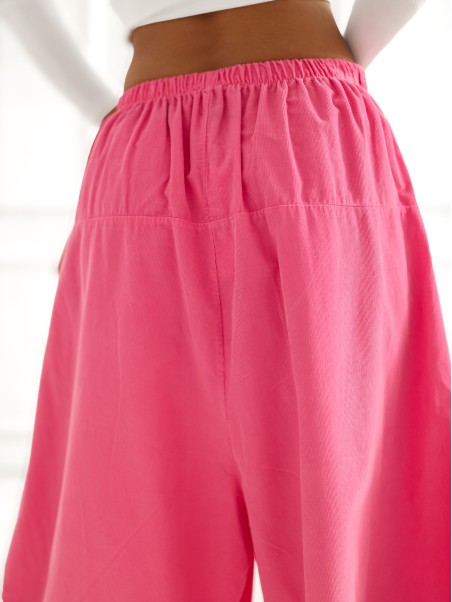 Spodnie-IT-SP-FL9321.96-ciemny różowy