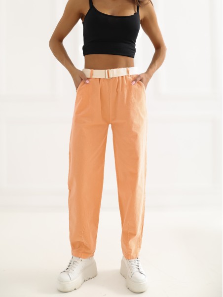 Spodnie-IT-SP-26016.85-jasny pomarańczowy