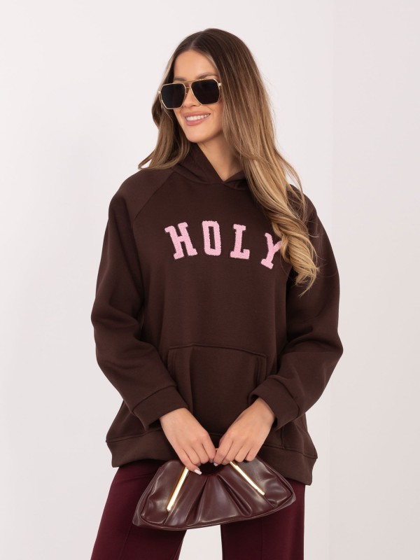 Bluza-RV-BL-A1082.24-ciemny brązowy