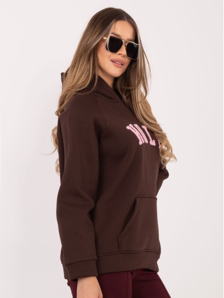 Bluza-RV-BL-A1082.24-ciemny brązowy