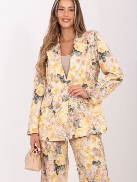 Marynarka-IT-MA-FL8932.60-żółty