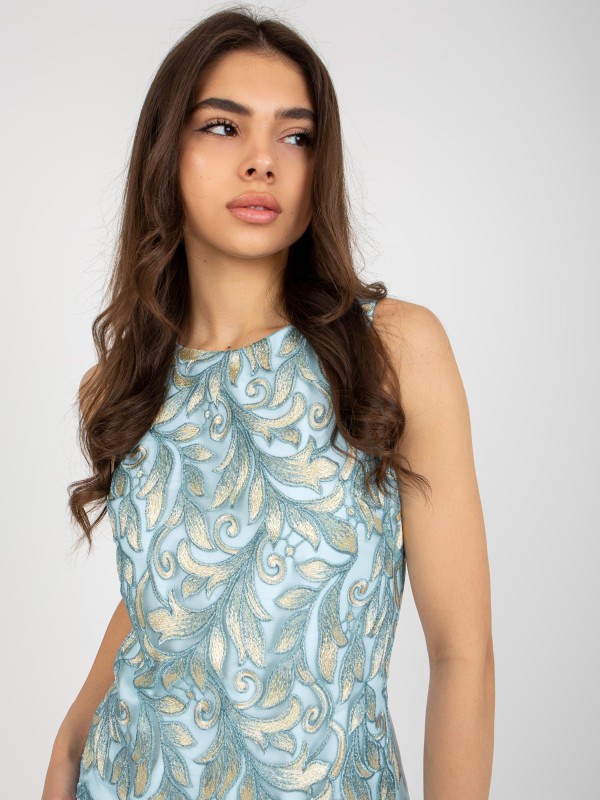 Suknelė-NU-SK-059-2.46-šviesiai mėlyna