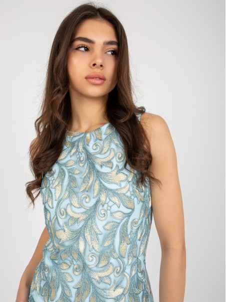 Suknelė-NU-SK-059-2.46-šviesiai mėlyna