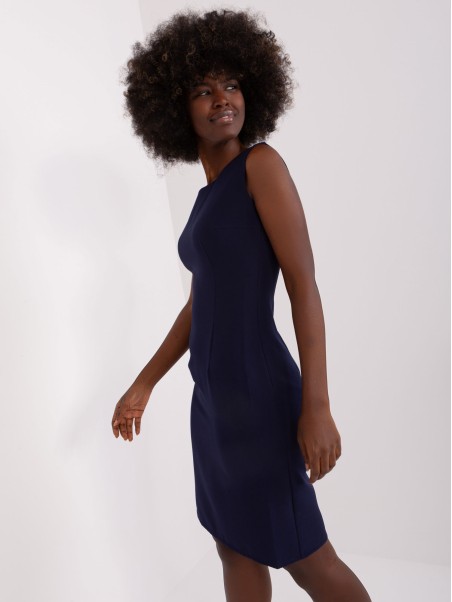 Suknelė-LK-SK-509284-2.03X-tamsiai mėlyna