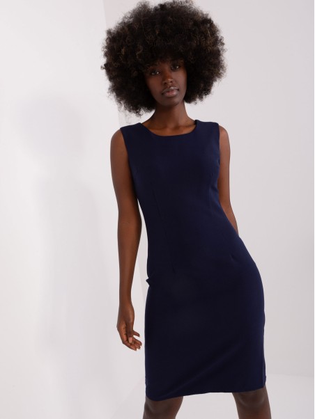 Suknelė-LK-SK-509284-2.03X-tamsiai mėlyna