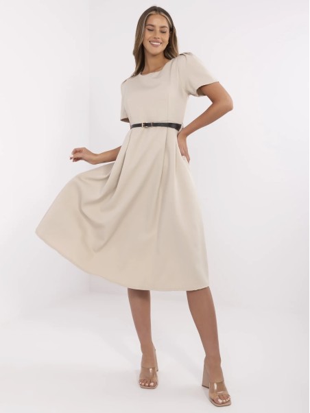 Suknelė-MI-SK-A2328.41-smėlinė