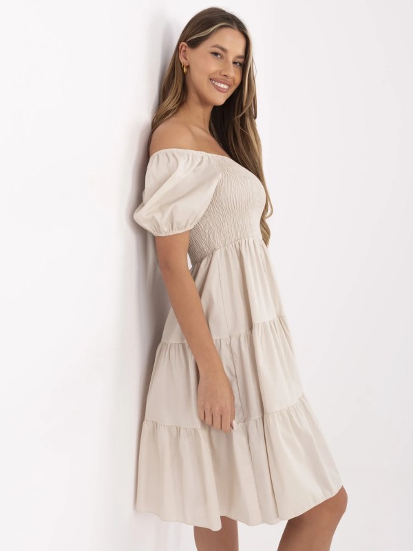 Suknelė-MI-SK-A2561.89-smėlinė