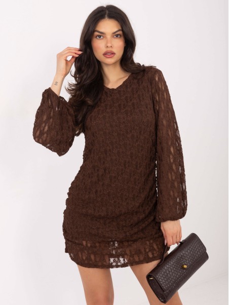 Suknelė-IT-SK-9975.99-ruda