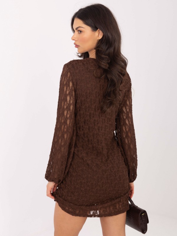 Suknelė-IT-SK-9975.99-ruda