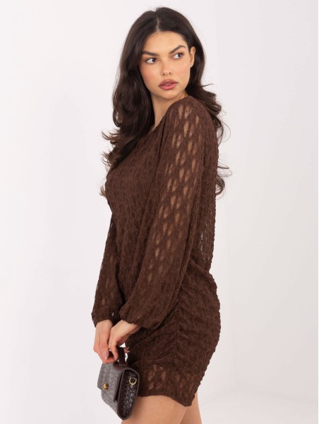 Suknelė-IT-SK-9975.99-ruda