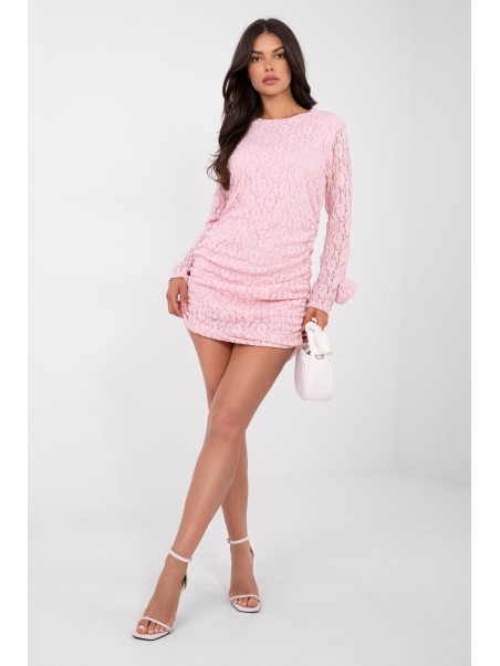 Suknelė-IT-SK-9913.30-šviesiai rožinė