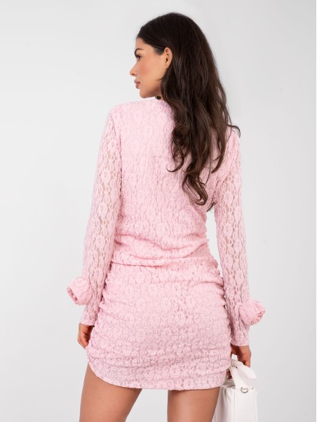 Suknelė-IT-SK-9913.30-šviesiai rožinė