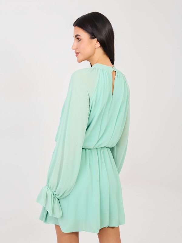 Suknelė-MI-SK-A1554.67-mėtinė