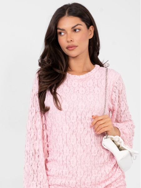 Suknelė-IT-SK-9975.99-šviesiai rožinė