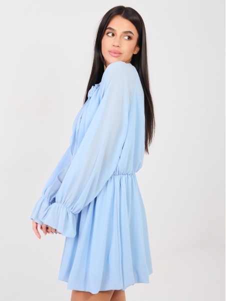 Suknelė-MI-SK-A1554.67-šviesiai mėlyna