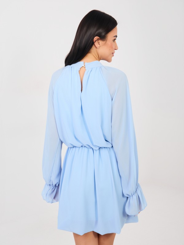 Suknelė-MI-SK-A1554.67-šviesiai mėlyna