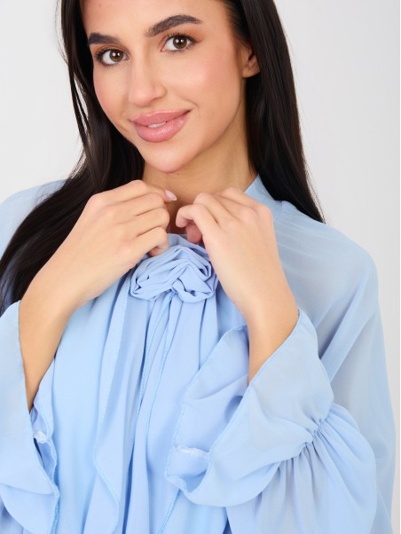 Suknelė-MI-SK-A1554.67-šviesiai mėlyna