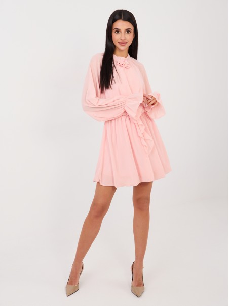 Suknelė-MI-SK-A1554.67-persikų spalvos