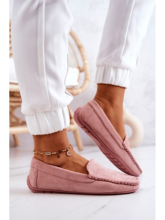 Women s Loafers Suede Pink Morreno 2