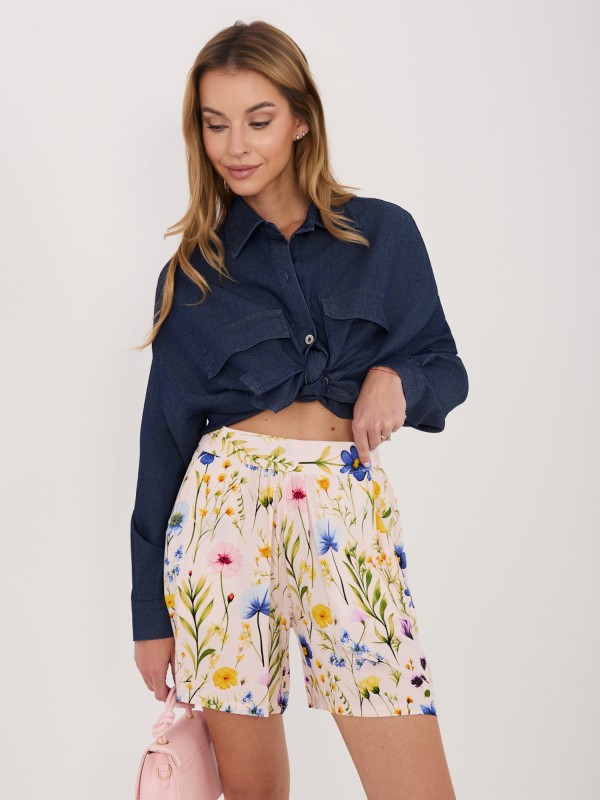 Šortai-D73771M62489KD-šviesiai rožiniai