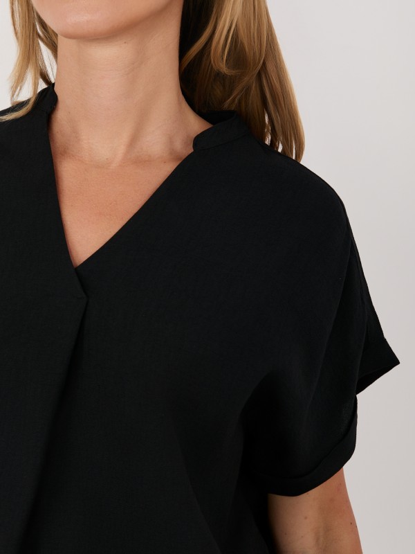 Palaidinė-D60103M11235B4-juoda