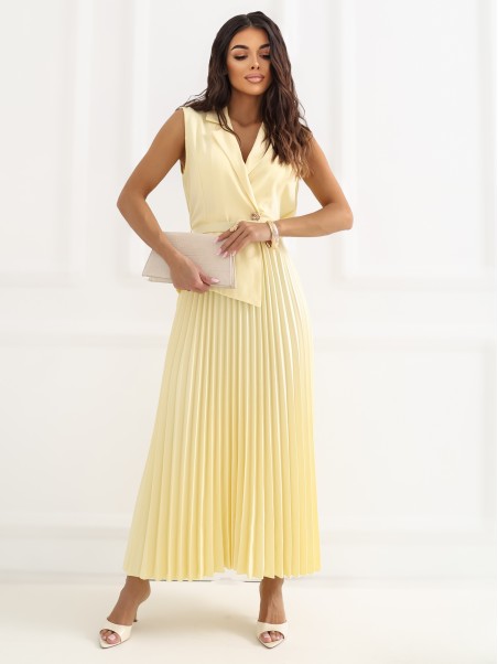 Suknelė-IT-SK-21558.03-šviesiai geltona