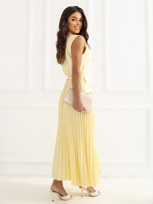Suknelė-IT-SK-21558.03-šviesiai geltona