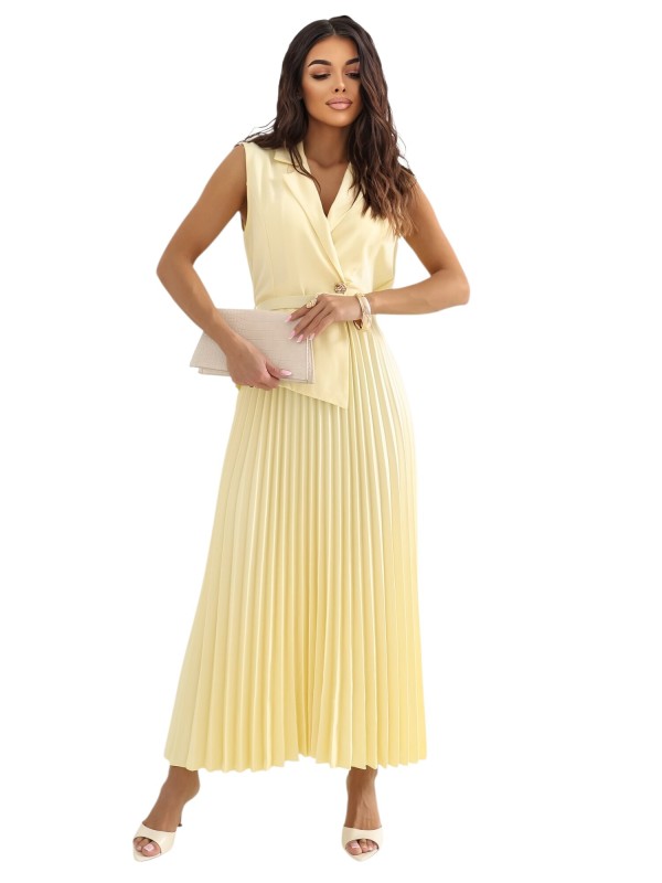 Suknelė-IT-SK-21558.03-šviesiai geltona