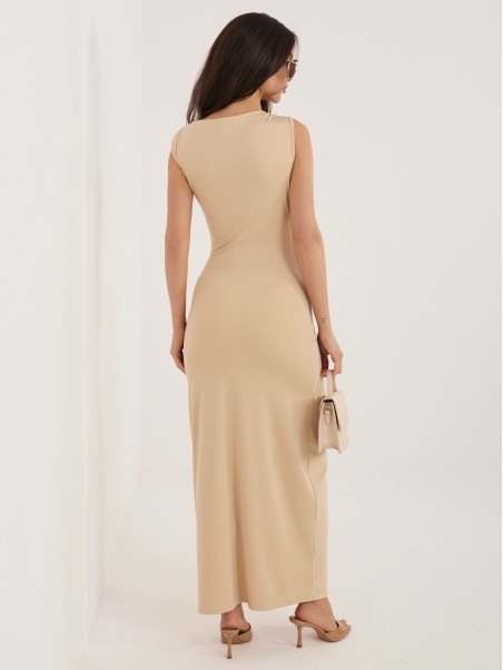 Suknelė-IT-SK-22392.21-smėlinė