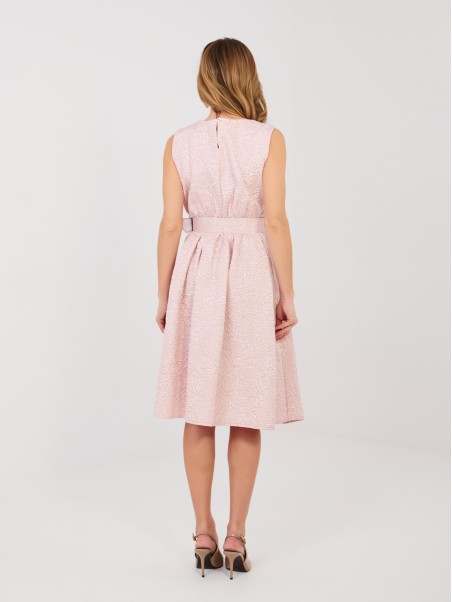Suknelė-IT-SK-21861.86-šviesiai rožinė