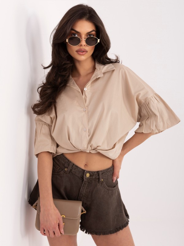 Marškinėliai-MI-KS-3389A.90-smėliniai