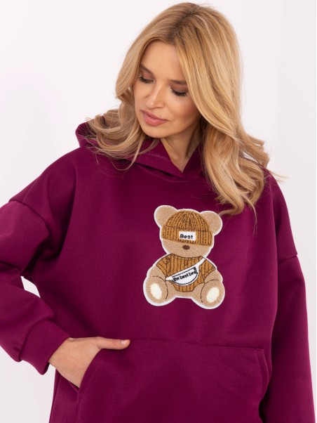 Bluza-DHJ-BL-A8695-1.16-fioletowy