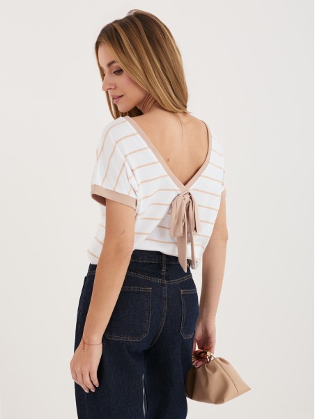 Bluzka-RV-BZ-A1243.13P-ciemny bezowy