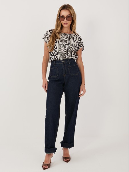 Bluzka-D73771AG10978AA-granatowy