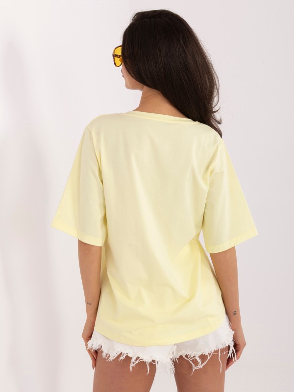 T-shirt-RV-BZ-A1268.18-jasny żółty