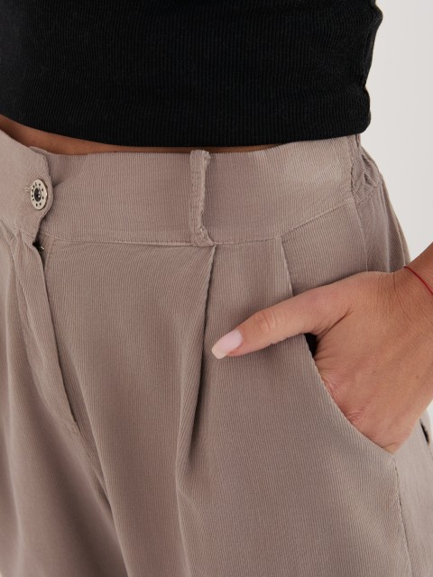 Spodnie-IT-SP-FL8916-1.15-ciemny bezowy 2