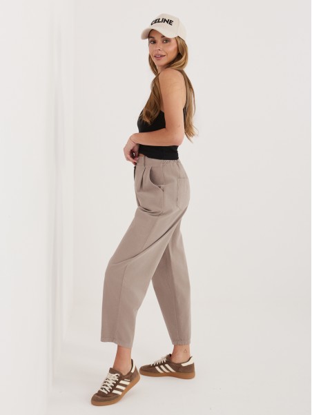 Spodnie-IT-SP-FL8916-1.15-ciemny bezowy