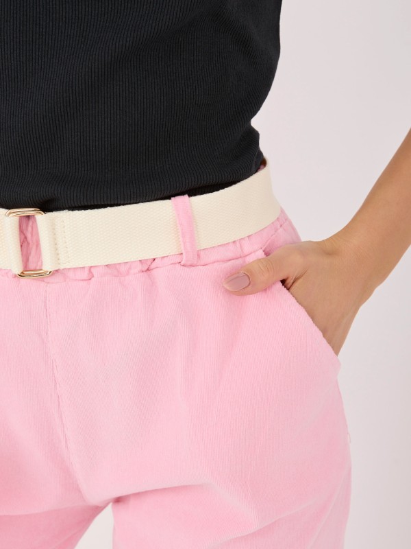 Spodnie-IT-SP-26016.85-jasny różowy