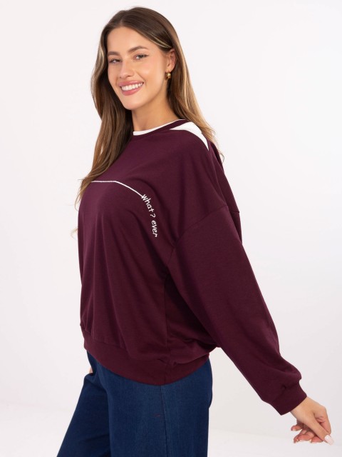 Megztinis-RV-BL-A940.60-bordo spalvos