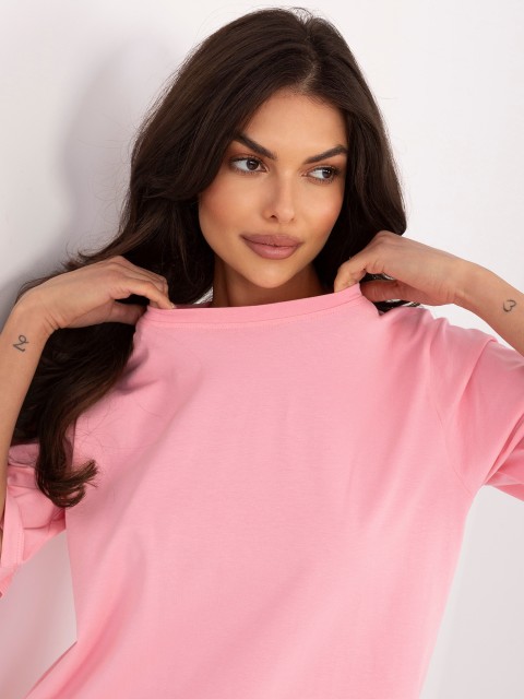 T-shirt- RV-TS-A1089.87-jasny różowy 2