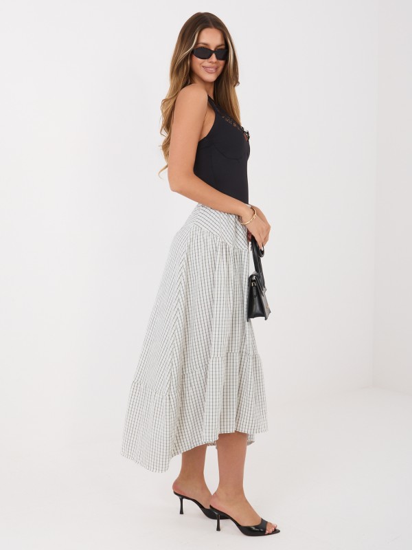 Spódnica-IT-SD-FL10325.00-ecru