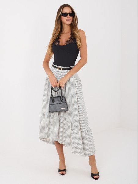 Spódnica-IT-SD-FL10325.00-ecru