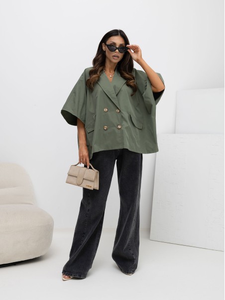 Płaszcz-IT-KR-FL10153KSM.91-khaki
