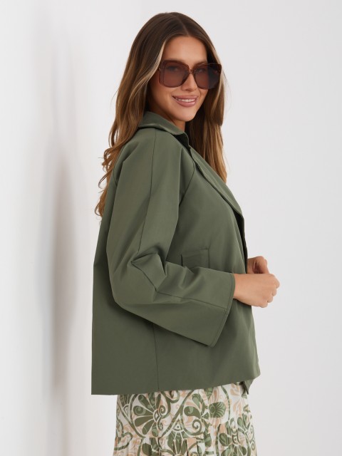 Płaszcz-IT-KR-FL8897KSM.00-khaki