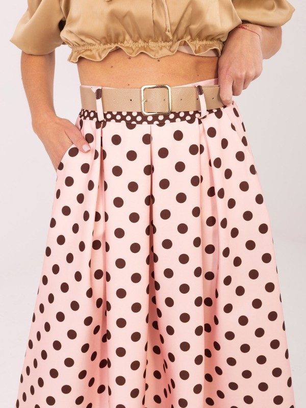 Spódnica-IT-SD-22729.65-brzoskwiniowy