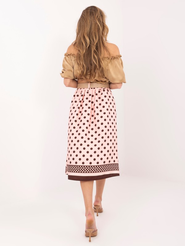 Spódnica-IT-SD-22729.65-brzoskwiniowy