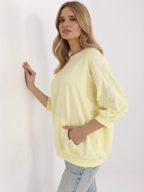 Bluza-RV-BL-A367-1.18P-jasny żółty