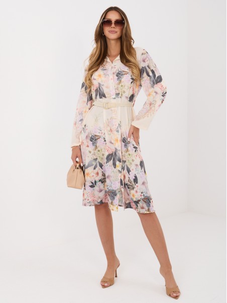 Sukienka-MI-SK-82877.12P-jasny beżowy